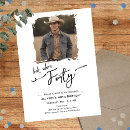 Search for look whos 40 invitations Typography