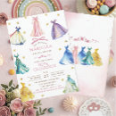 Search for turning 6 invitations Watercolor