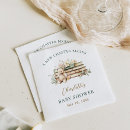 Search for floral baby shower napkins Watercolor flowers