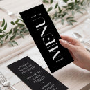 Search for minimalist wedding menus Trendy