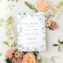 Search for french wedding save the dates Sage green