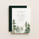 Search for pine tree save the dates Winter