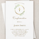 Search for catholic confirmation invitations Boy