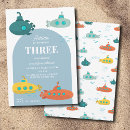 Search for submarine invitations Cute