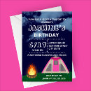 Search for camp out invitations Pink