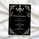 Search for gothic bridal shower invitations Vintage