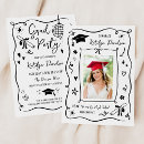 Search for disco graduation invitations announcements High school graduation