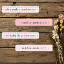 Search for waterproof name labels Simple modern clean minimal