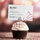 Search for cupcake business cards Handmade