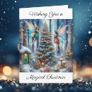 Search for fairy christmas cards Whimsical