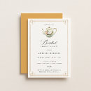 Search for tea bridal shower invitations Unique