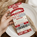 Search for football ticket invitations Party