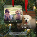 Search for best dog dad ornaments Puppy first christmas