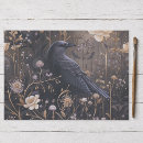 Search for raven tissue paper Decoupage