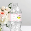 Search for lemon water bottle labels Mediterranean