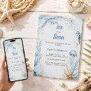 Search for sea baby shower invitations Ocean animals