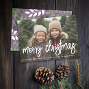 Search for purple holiday cards Minimal