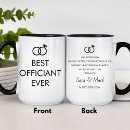 Search for wedding officiant mugs Funny