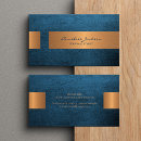 Search for metallic blue business cards Luxury