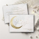 Search for moon and stars thank you cards Calligraphy