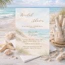 Search for beach bridal shower invitations Watercolor