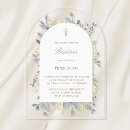 Search for christian baptism invitations Dusty blue