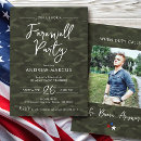 Search for army going away party invitations Soldier