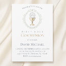 Search for catholic first communion invitations Boy