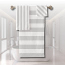 Search for gray and white stripe bath towels Stripes