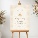 Search for baby is brewing welcome signs Mother to be