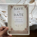 Search for library save the dates Elegant