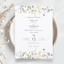 Search for purple butterfly wedding invitations Rustic