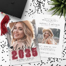 Search for maroon and white graduation invitations Class of 2025