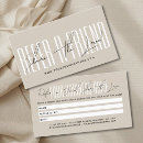 Search for referral cards Hair stylist