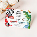 Search for dino cars invitations For kids