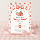Search for berry 1st birthday invitations Farmers market