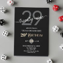 Search for 29th birthday invitations Adult birthday party