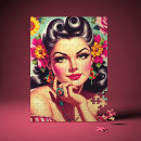 Search for rose puzzles Vintage floral