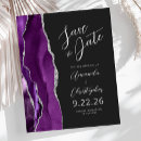 Search for purple silver save the dates Modern