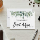 Search for groomsman cards Will you be