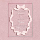 Search for ribbon baptism invitations Watercolor