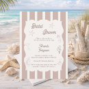 Search for beach shower wedding invitations Coastal