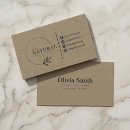 Search for organic business cards Minimal