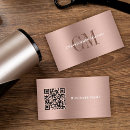 Search for rose gold metal business cards Metallic brushed metal