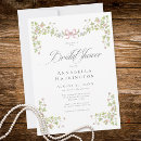 Search for elegant bridal shower invitations Sophisticated