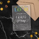 Search for salon grand opening invitations Elegant