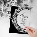 Search for silver and gold christmas invitations Corporate christmas party