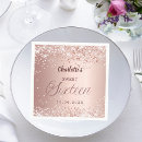 Search for rose gold napkins Elegant