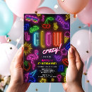 Search for crazy invitations Let's glow crazy