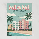 Search for miami beach postcards Illustration